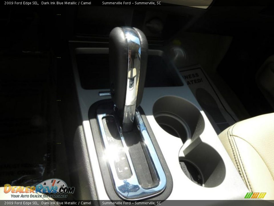 2009 Ford Edge SEL Dark Ink Blue Metallic / Camel Photo #20