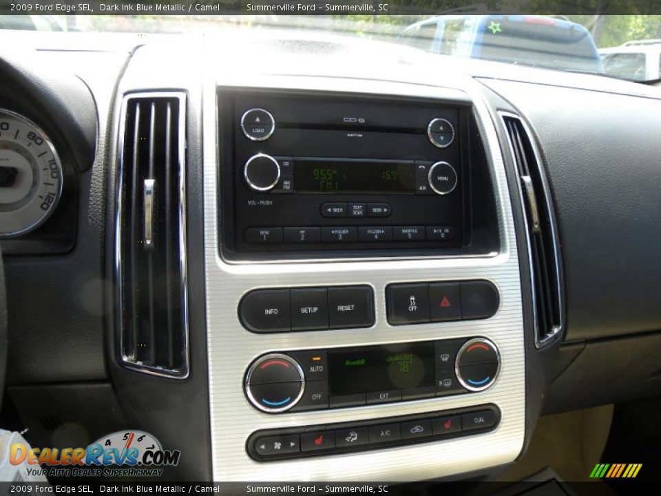 2009 Ford Edge SEL Dark Ink Blue Metallic / Camel Photo #21