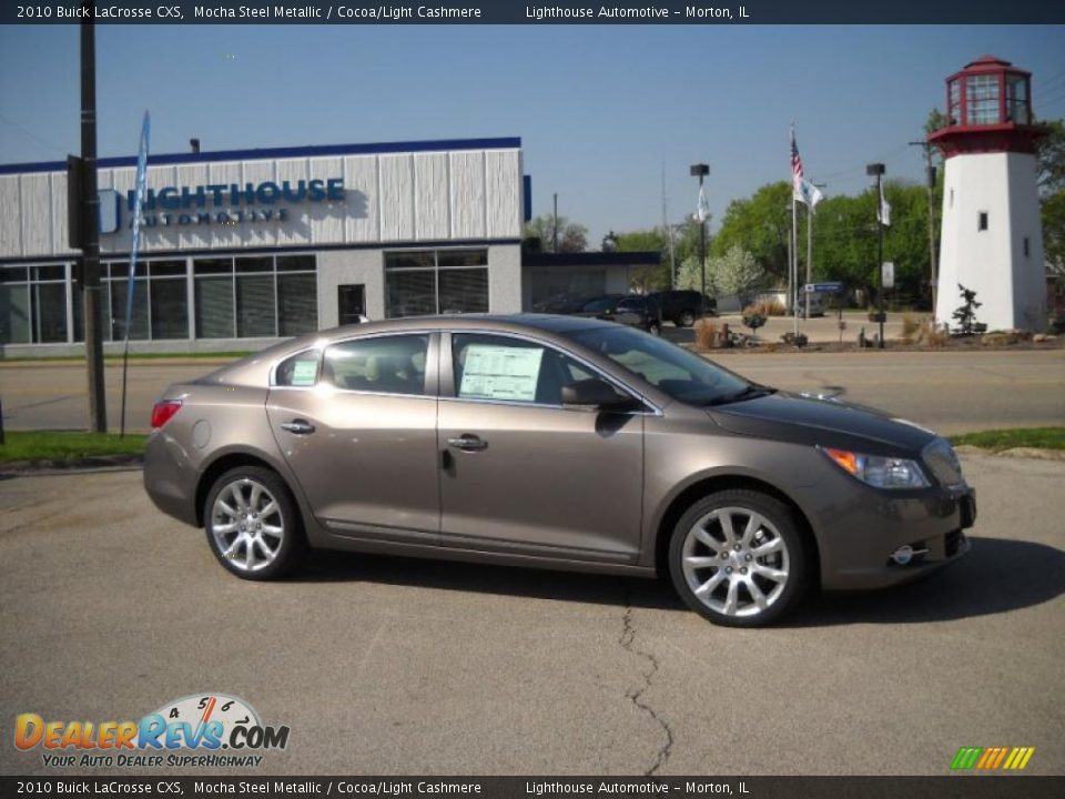 2010 Buick LaCrosse CXS Mocha Steel Metallic / Cocoa/Light Cashmere Photo #1