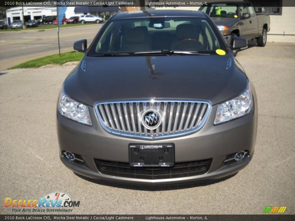 2010 Buick LaCrosse CXS Mocha Steel Metallic / Cocoa/Light Cashmere Photo #4