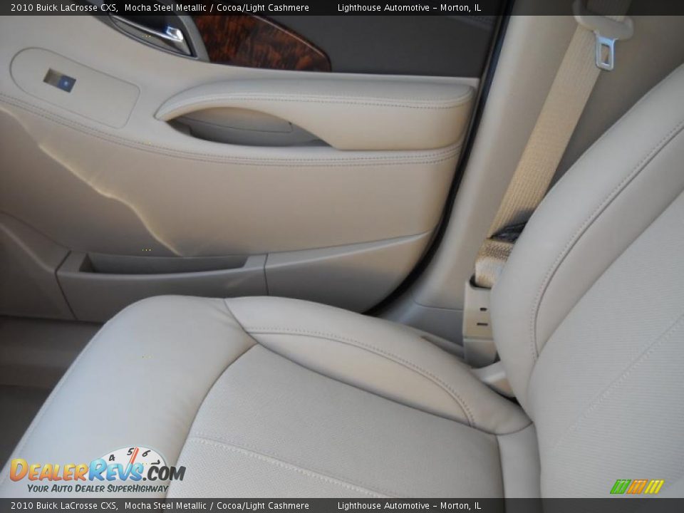 2010 Buick LaCrosse CXS Mocha Steel Metallic / Cocoa/Light Cashmere Photo #24