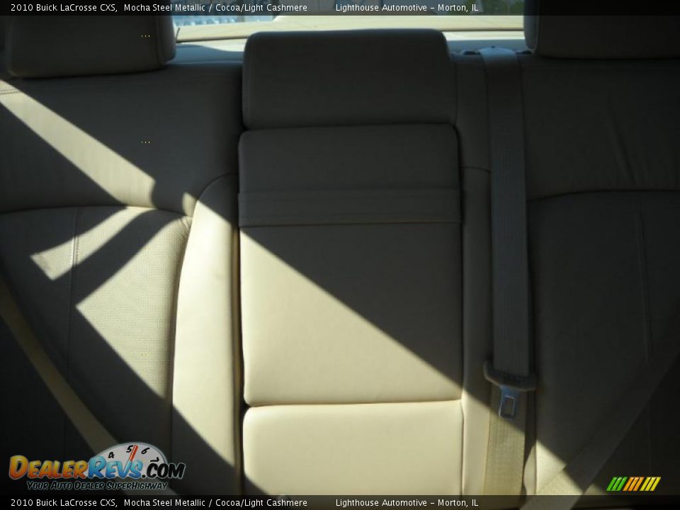 2010 Buick LaCrosse CXS Mocha Steel Metallic / Cocoa/Light Cashmere Photo #25