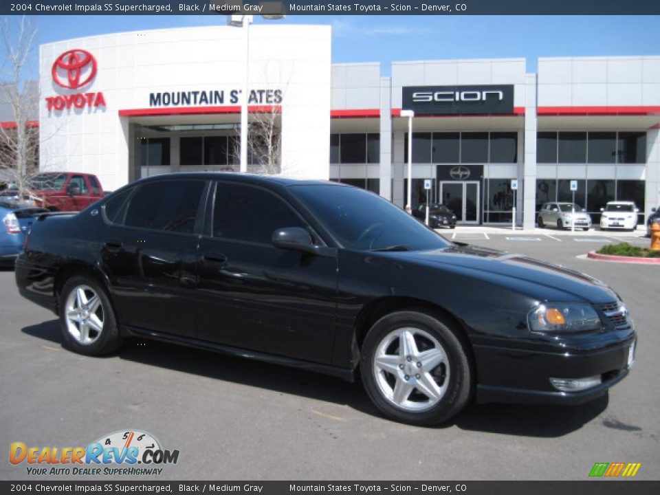 2004 Chevrolet Impala SS Supercharged Black / Medium Gray Photo #1