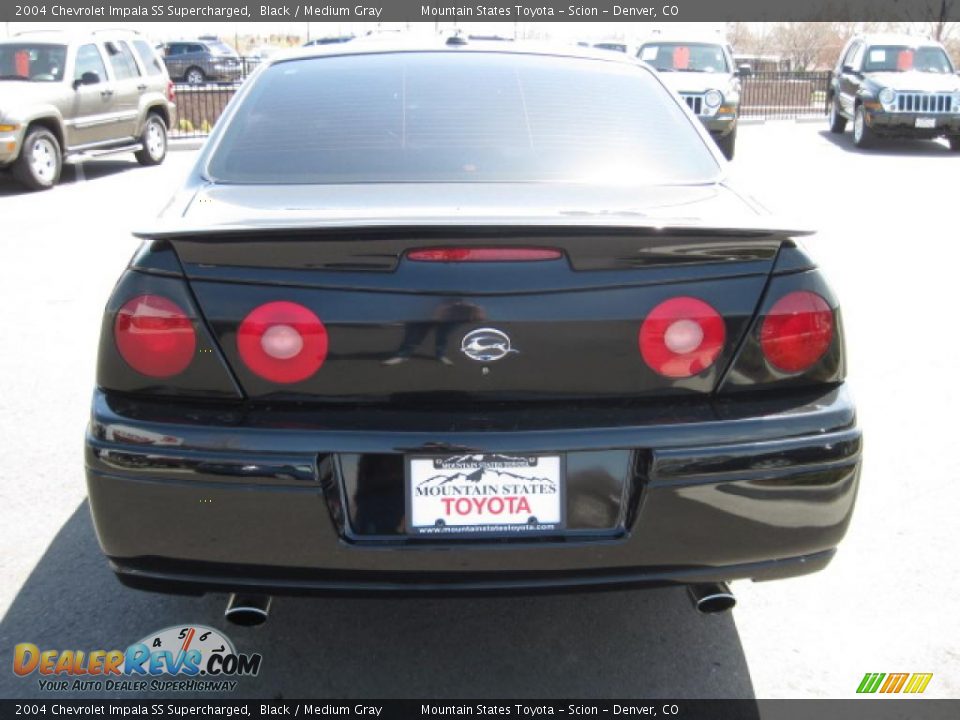 2004 Chevrolet Impala SS Supercharged Black / Medium Gray Photo #3