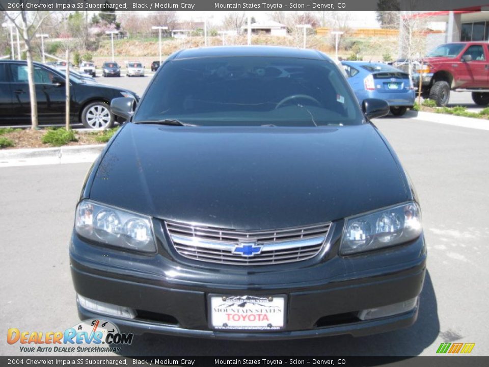 2004 Chevrolet Impala SS Supercharged Black / Medium Gray Photo #6