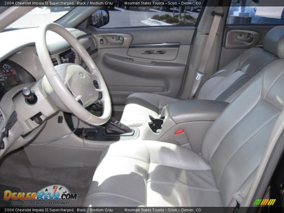 2004 Chevrolet Impala SS Supercharged Black / Medium Gray Photo #9