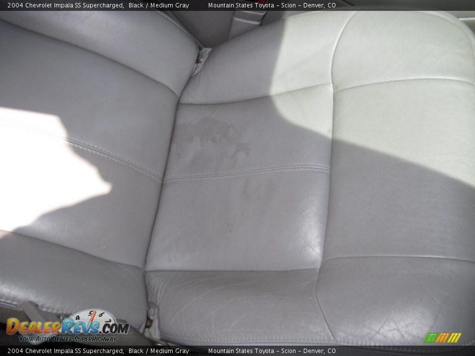 2004 Chevrolet Impala SS Supercharged Black / Medium Gray Photo #12