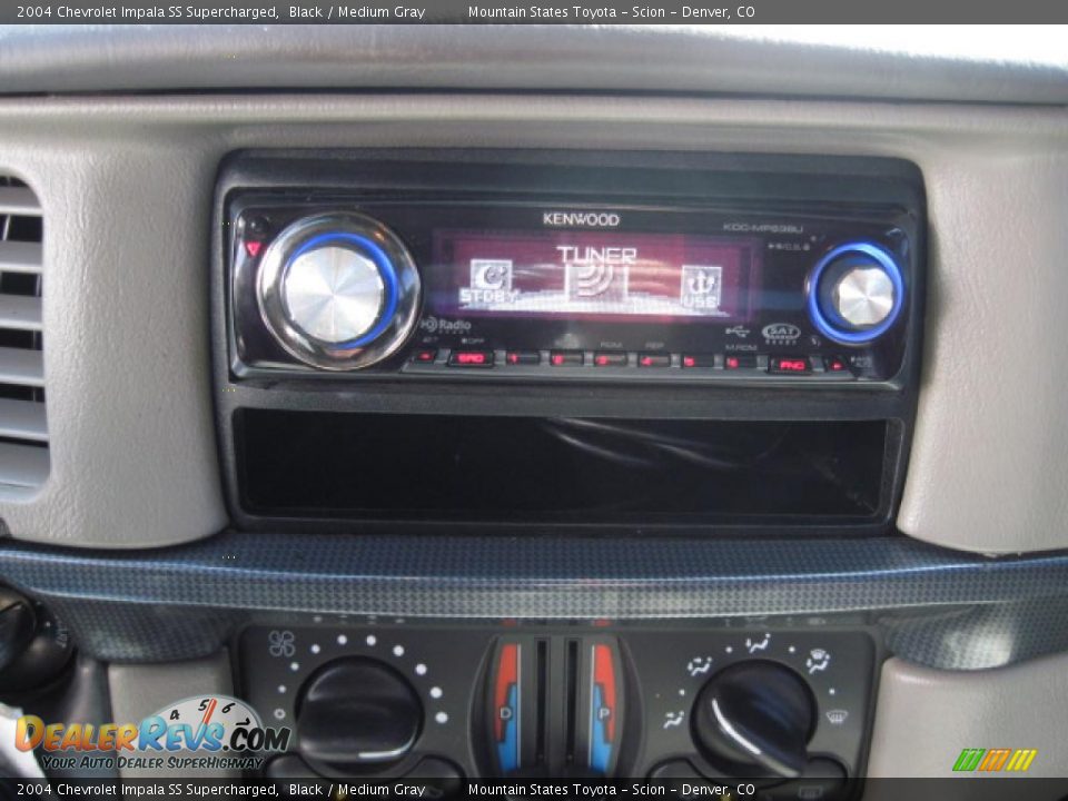 2004 Chevrolet Impala SS Supercharged Black / Medium Gray Photo #16