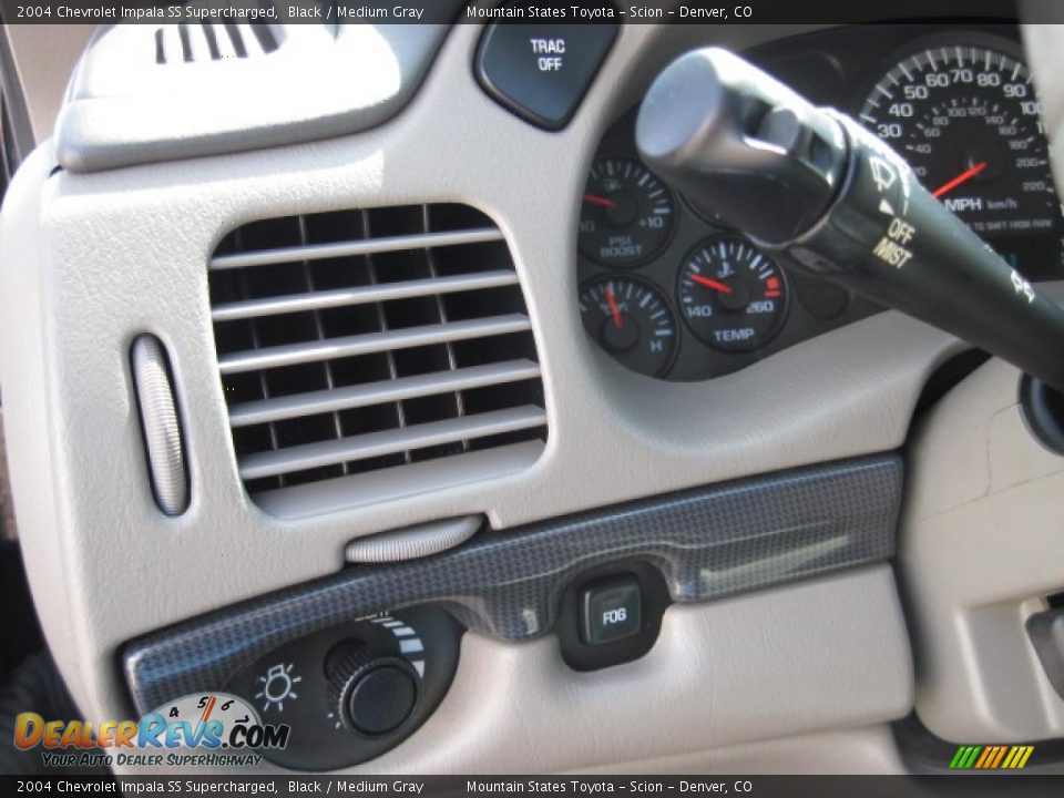 2004 Chevrolet Impala SS Supercharged Black / Medium Gray Photo #18