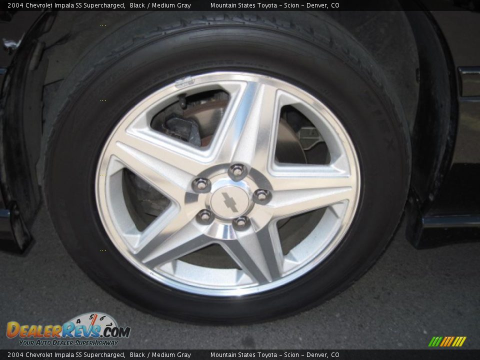 2004 Chevrolet Impala SS Supercharged Black / Medium Gray Photo #25