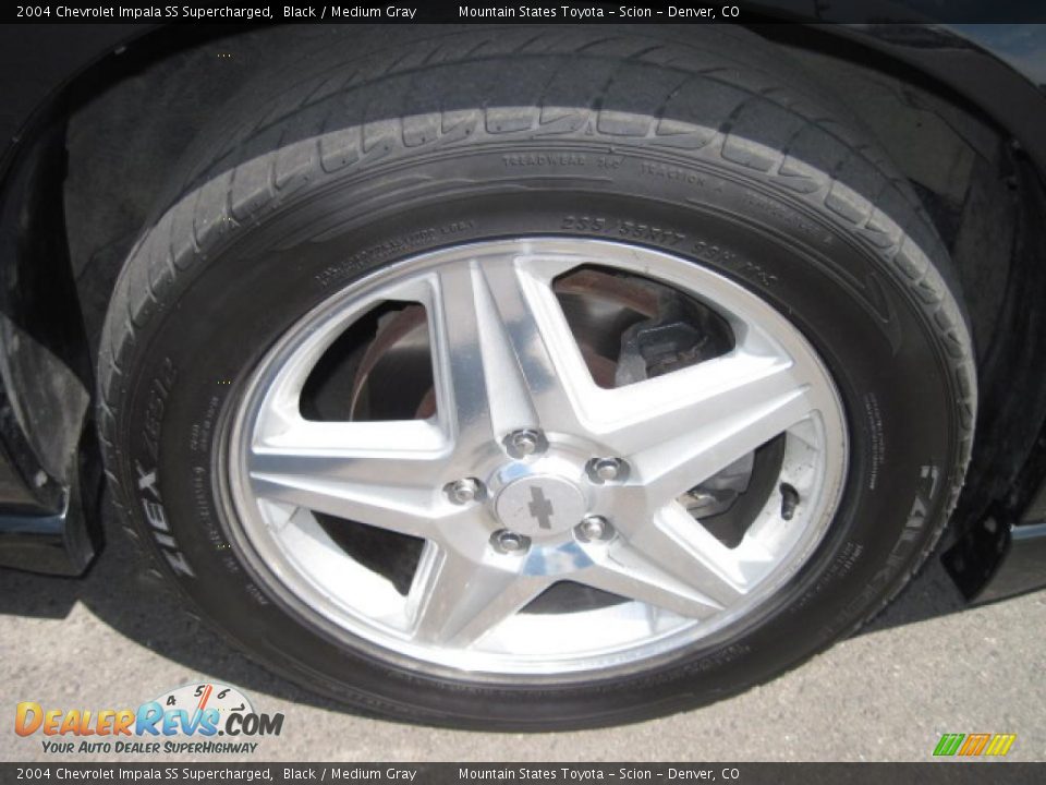 2004 Chevrolet Impala SS Supercharged Black / Medium Gray Photo #28