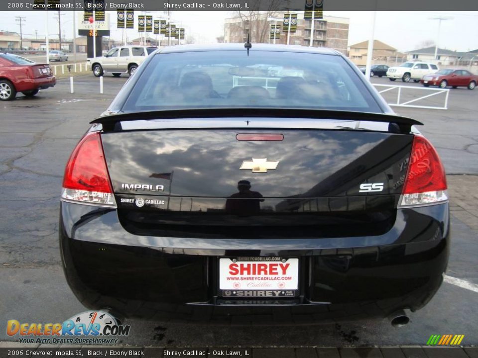 2006 Chevrolet Impala SS Black / Ebony Black Photo #5