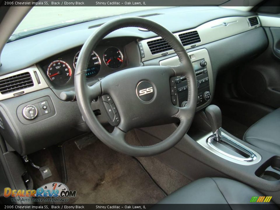 2006 Chevrolet Impala SS Black / Ebony Black Photo #10