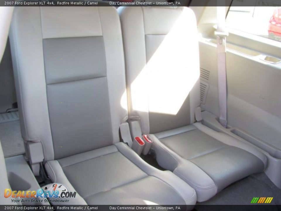 2007 Ford Explorer XLT 4x4 Redfire Metallic / Camel Photo #7