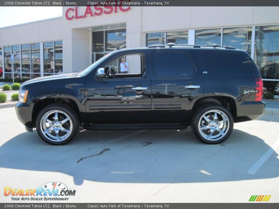 2008 Chevrolet Tahoe LTZ Black / Ebony Photo #3