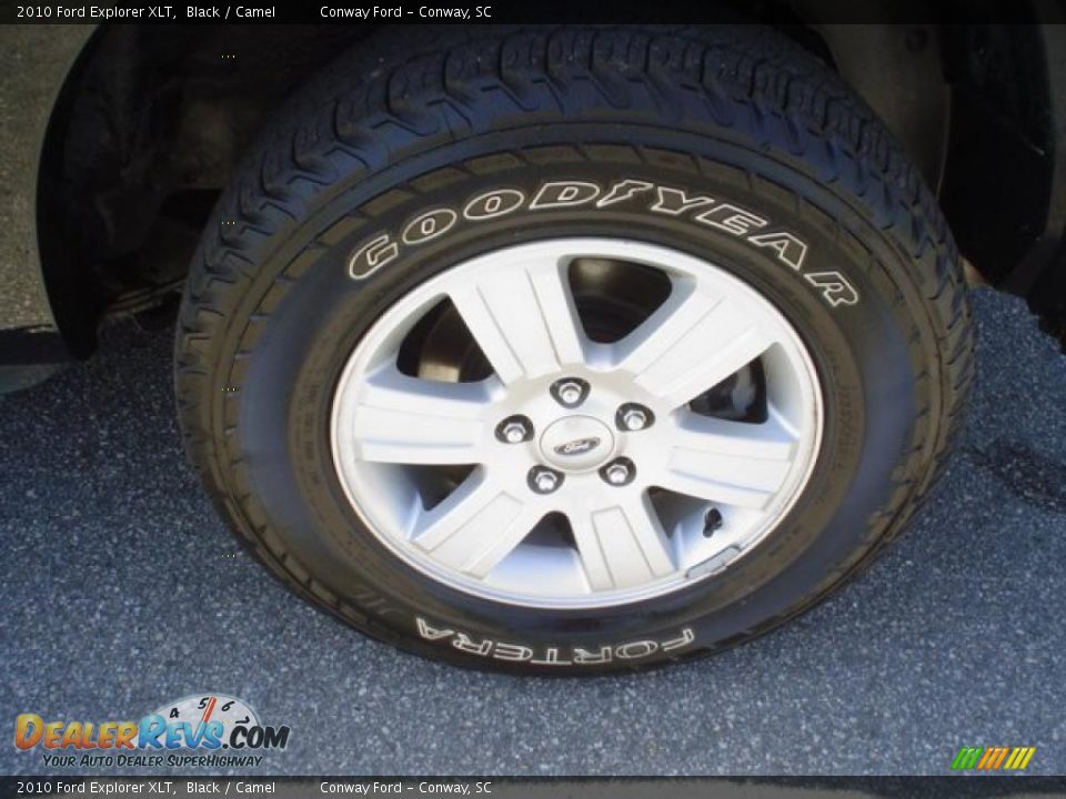 2010 Ford Explorer XLT Black / Camel Photo #9