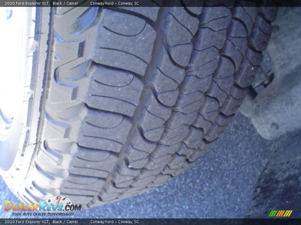 2010 Ford Explorer XLT Black / Camel Photo #10