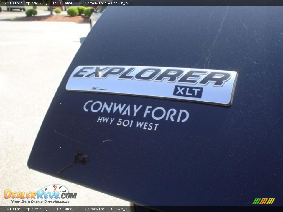 2010 Ford Explorer XLT Black / Camel Photo #12