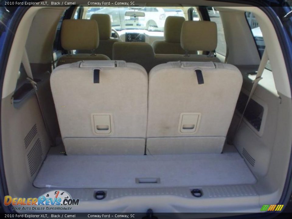 2010 Ford Explorer XLT Black / Camel Photo #14