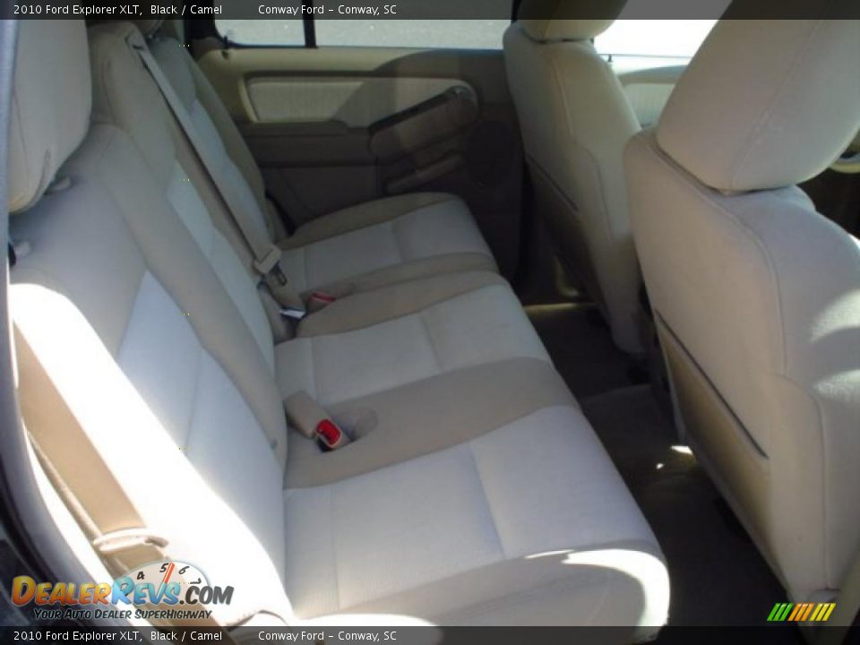 2010 Ford Explorer XLT Black / Camel Photo #15