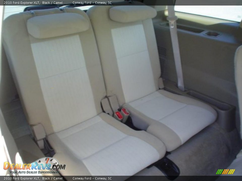 2010 Ford Explorer XLT Black / Camel Photo #16