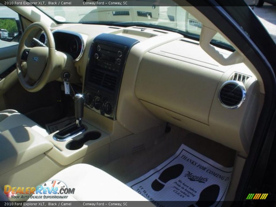 2010 Ford Explorer XLT Black / Camel Photo #18