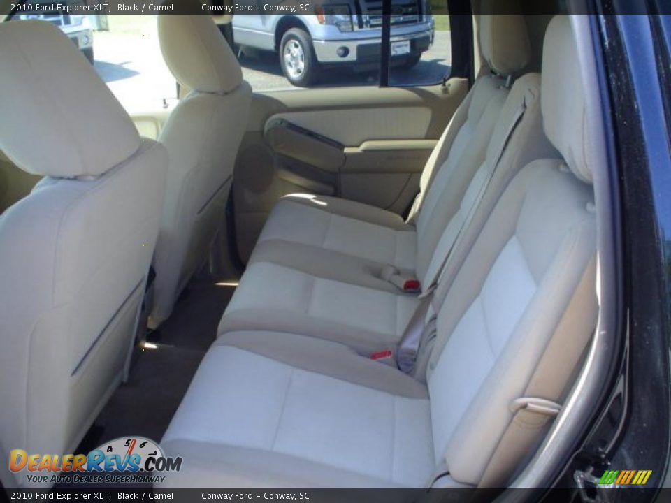 2010 Ford Explorer XLT Black / Camel Photo #19
