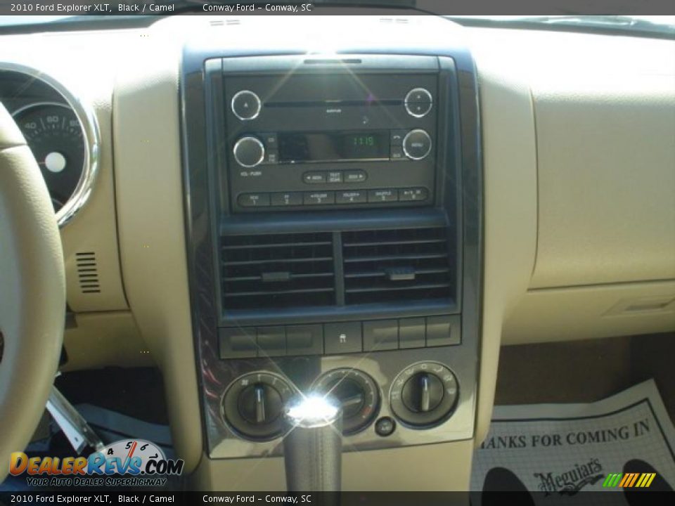 2010 Ford Explorer XLT Black / Camel Photo #24