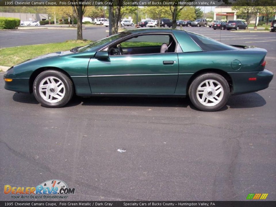 Polo Green Metallic 1995 Chevrolet Camaro Coupe Photo #3