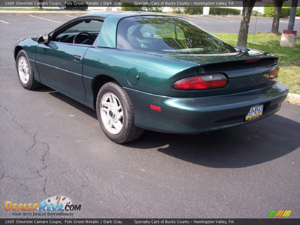 1995 Chevrolet Camaro Coupe Polo Green Metallic / Dark Gray Photo #5