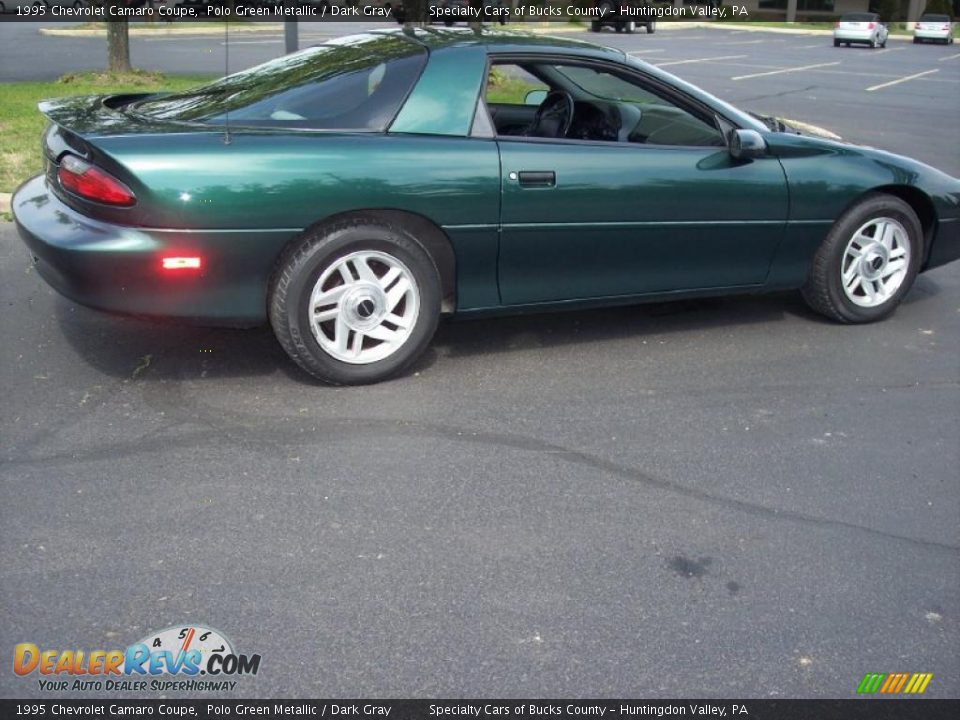 1995 Chevrolet Camaro Coupe Polo Green Metallic / Dark Gray Photo #8