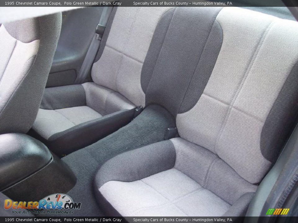 Rear Seat of 1995 Chevrolet Camaro Coupe Photo #22