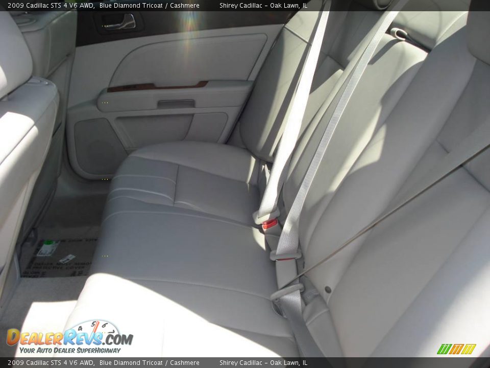 2009 Cadillac STS 4 V6 AWD Blue Diamond Tricoat / Cashmere Photo #9