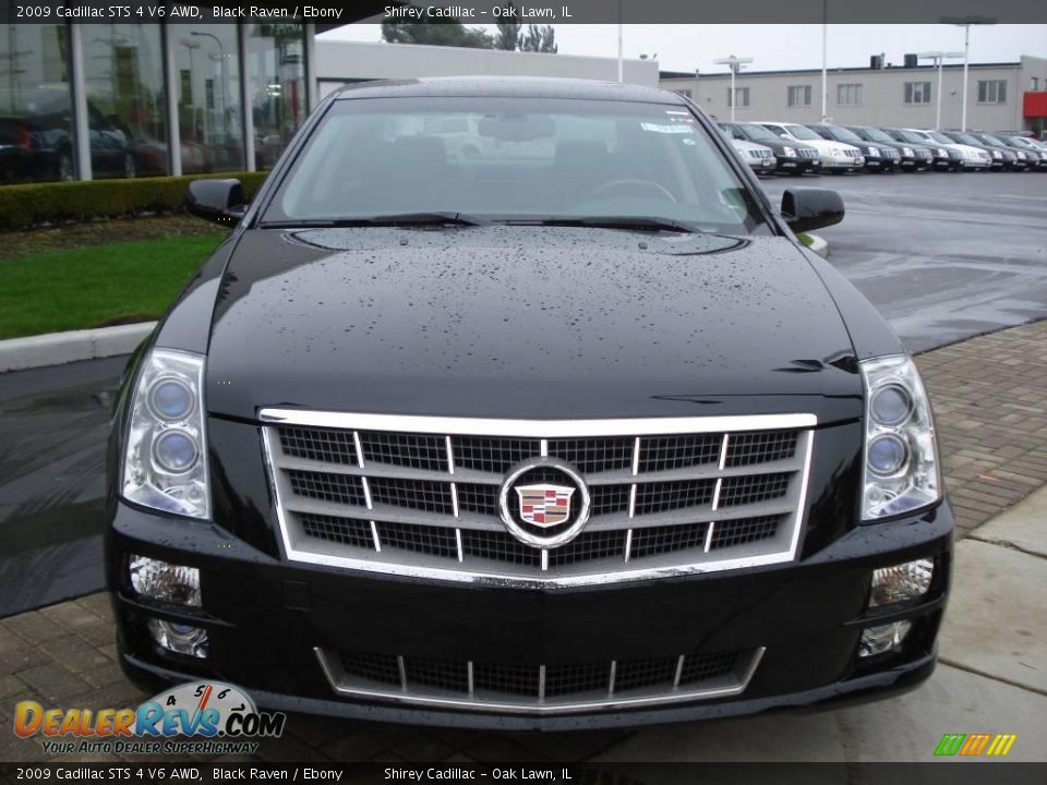 2009 Cadillac STS 4 V6 AWD Black Raven / Ebony Photo #2