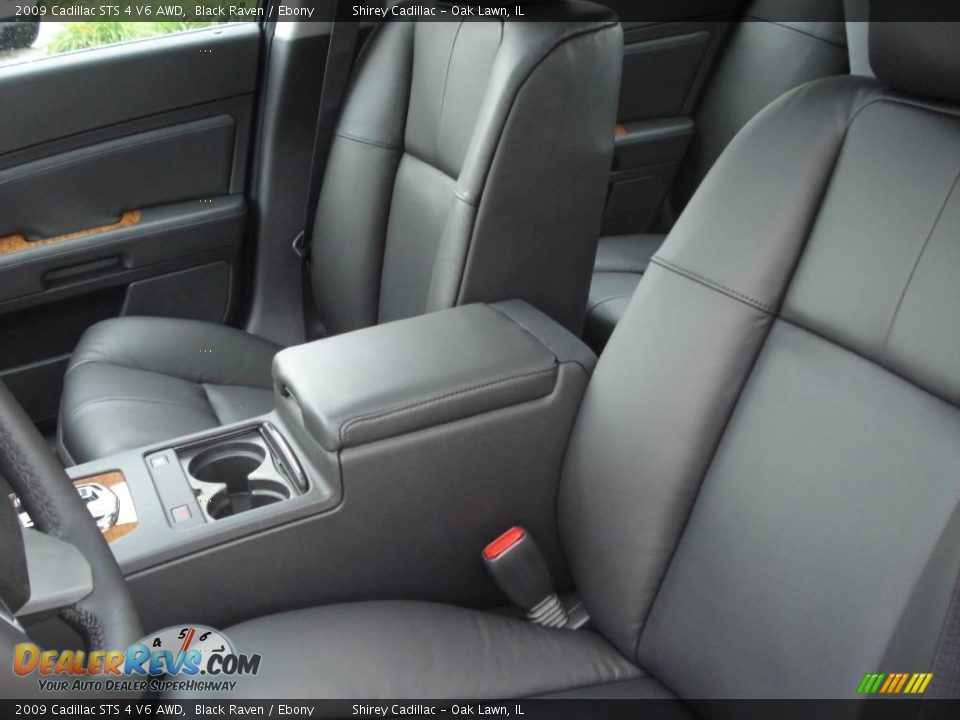 2009 Cadillac STS 4 V6 AWD Black Raven / Ebony Photo #10