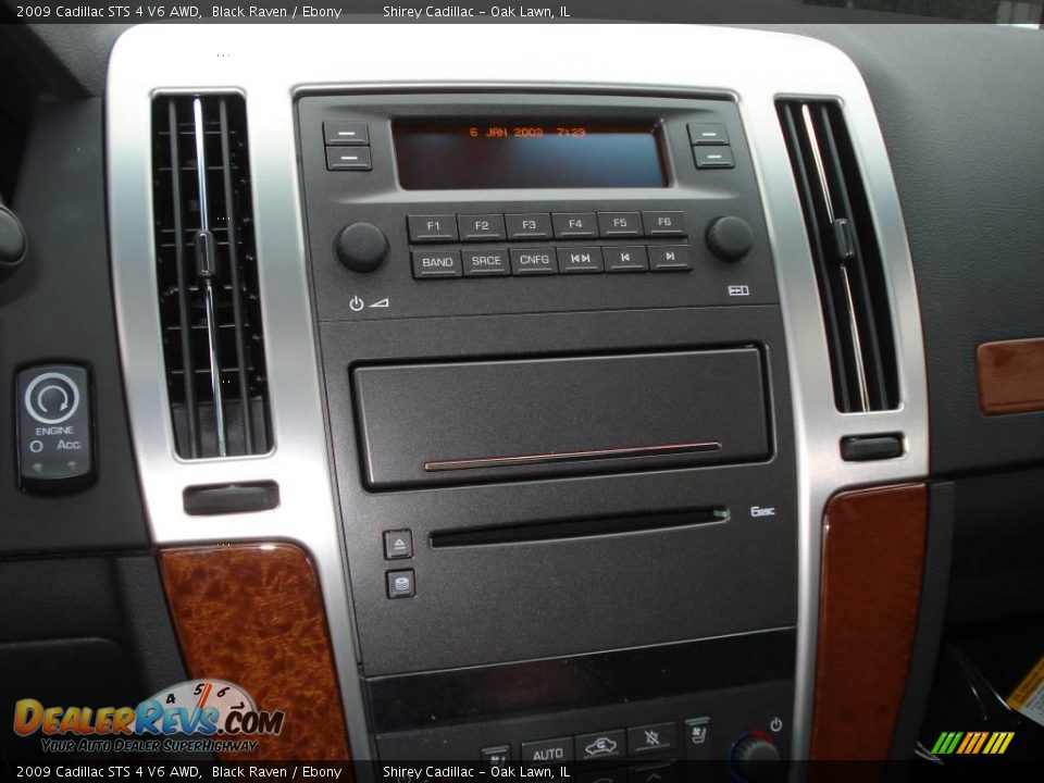 2009 Cadillac STS 4 V6 AWD Black Raven / Ebony Photo #15