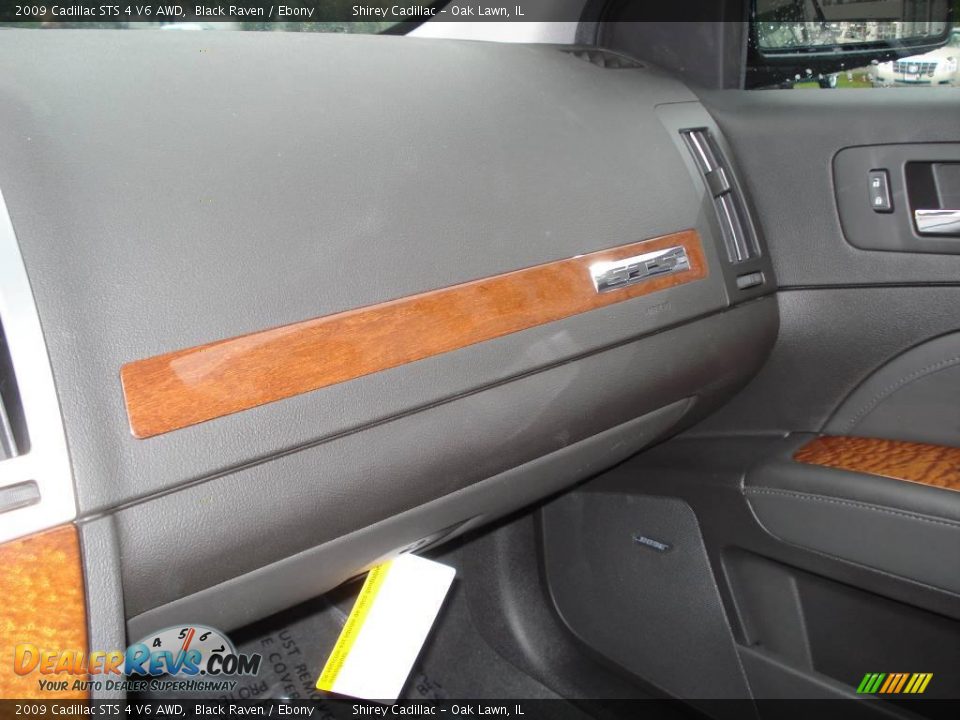 2009 Cadillac STS 4 V6 AWD Black Raven / Ebony Photo #16