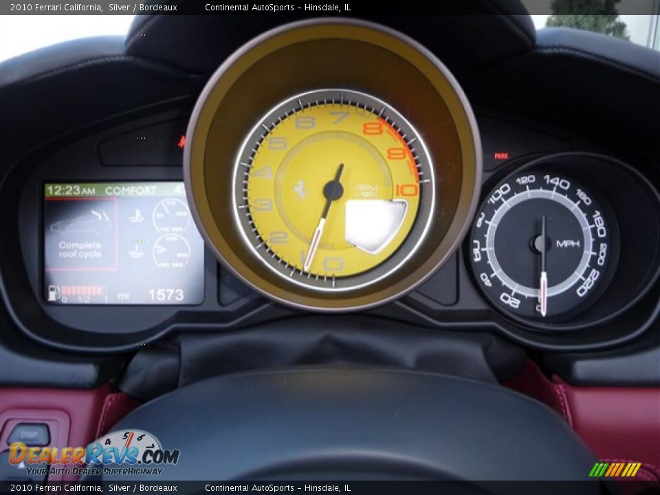 2010 Ferrari California  Gauges Photo #19