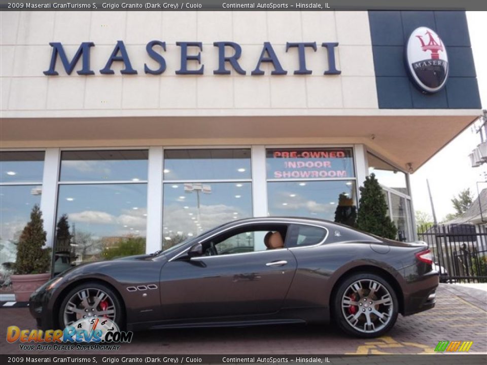 2009 Maserati GranTurismo S Grigio Granito (Dark Grey) / Cuoio Photo #1