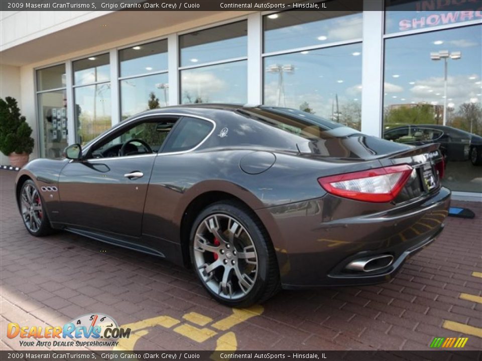 2009 Maserati GranTurismo S Grigio Granito (Dark Grey) / Cuoio Photo #2