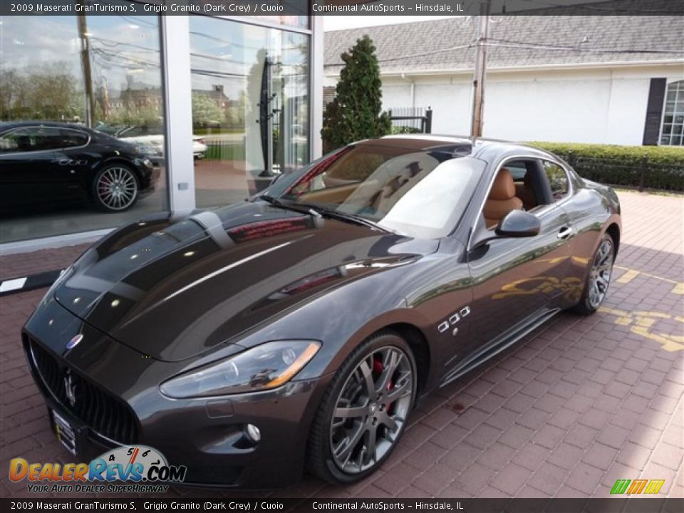 2009 Maserati GranTurismo S Grigio Granito (Dark Grey) / Cuoio Photo #4