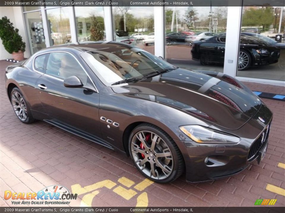 2009 Maserati GranTurismo S Grigio Granito (Dark Grey) / Cuoio Photo #5