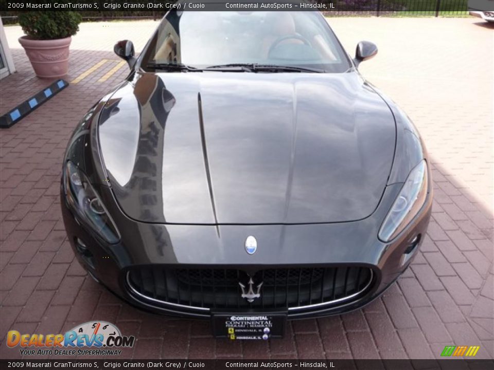 2009 Maserati GranTurismo S Grigio Granito (Dark Grey) / Cuoio Photo #10