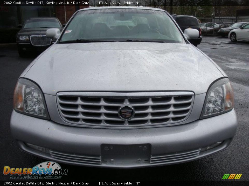 2002 Cadillac DeVille DTS Sterling Metallic / Dark Gray Photo #2