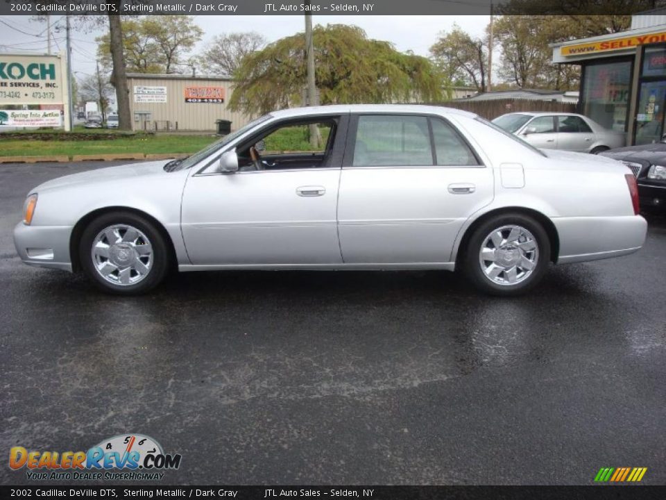 2002 Cadillac DeVille DTS Sterling Metallic / Dark Gray Photo #3