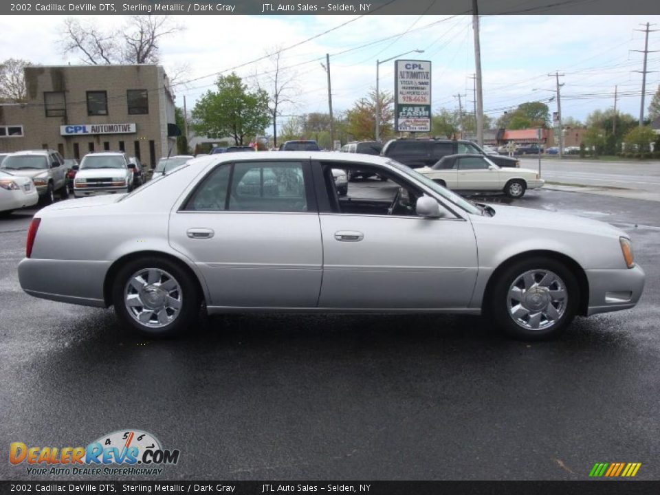 2002 Cadillac DeVille DTS Sterling Metallic / Dark Gray Photo #7
