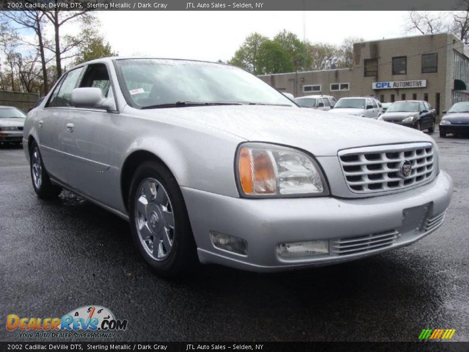 2002 Cadillac DeVille DTS Sterling Metallic / Dark Gray Photo #8
