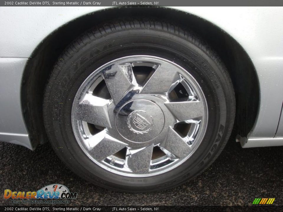 2002 Cadillac DeVille DTS Sterling Metallic / Dark Gray Photo #9
