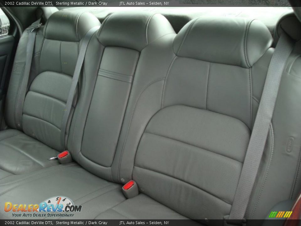2002 Cadillac DeVille DTS Sterling Metallic / Dark Gray Photo #17