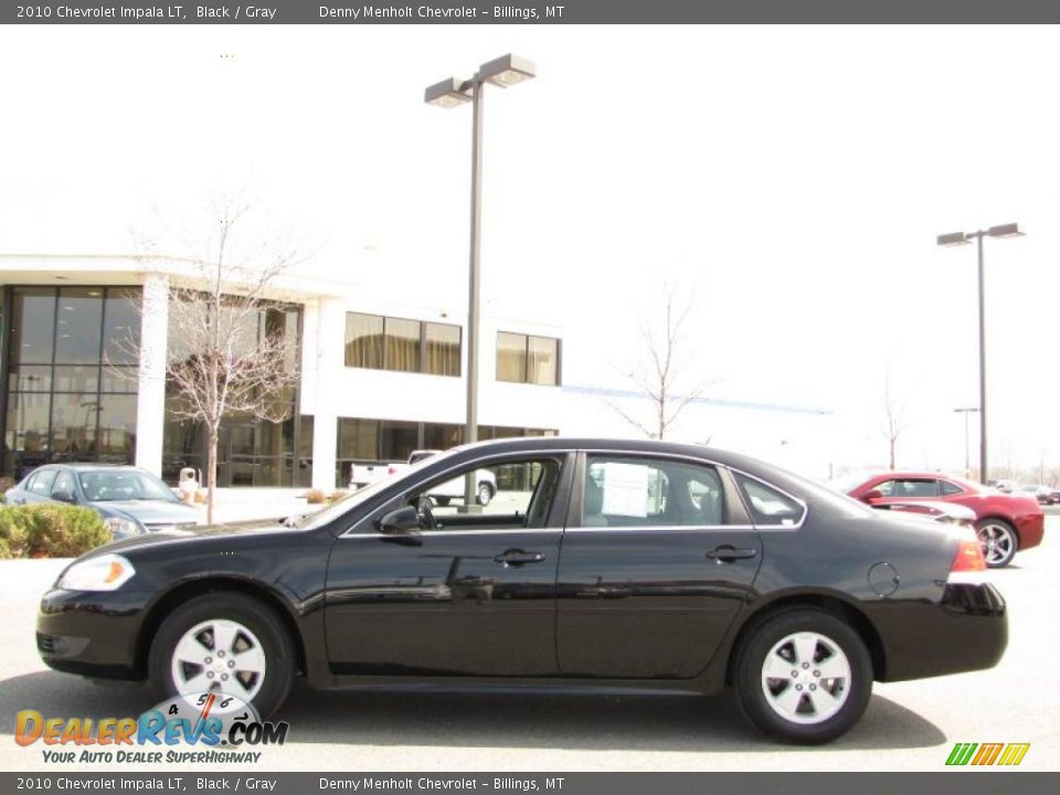 2010 Chevrolet Impala LT Black / Gray Photo #1